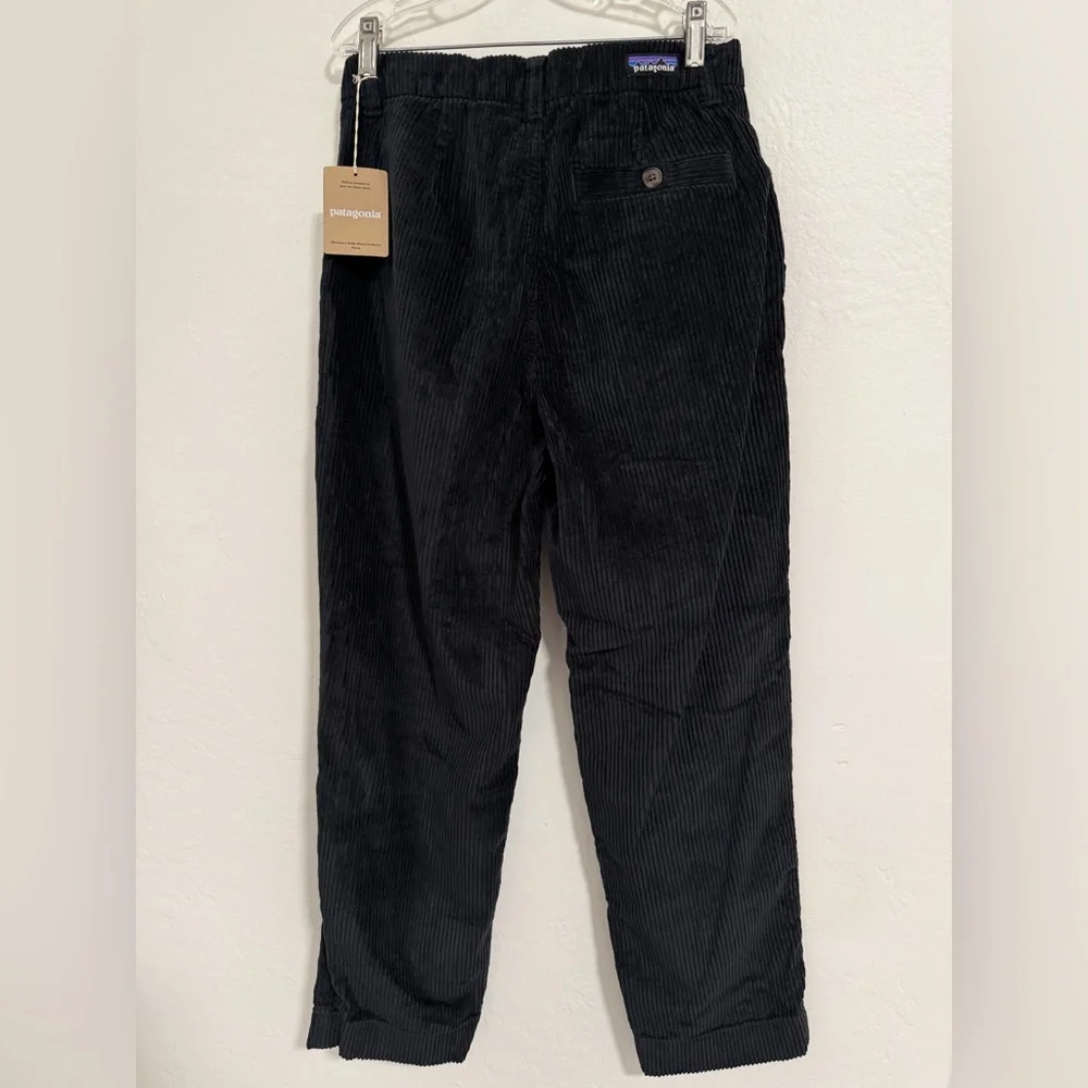 Patagonia Wide Wale Corduroy Pants Women’s Size 6 Pitch Blue Organic Cotton NWT - Picture 4 of 14
